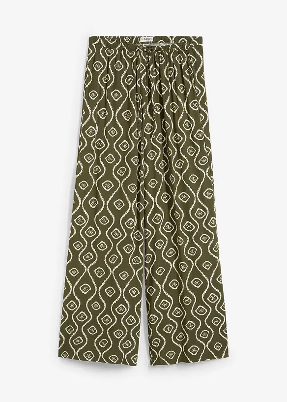 Instapbroek van soepele viscose, bonprix