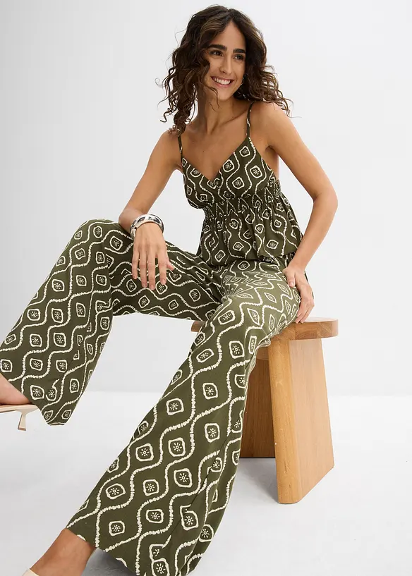Instapbroek van soepele viscose, bonprix