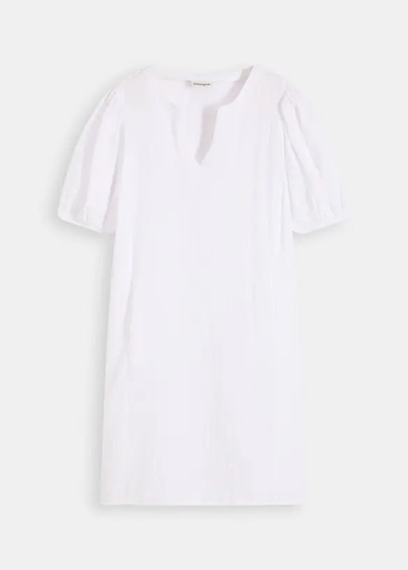 Korte jurk van mousseline, bonprix