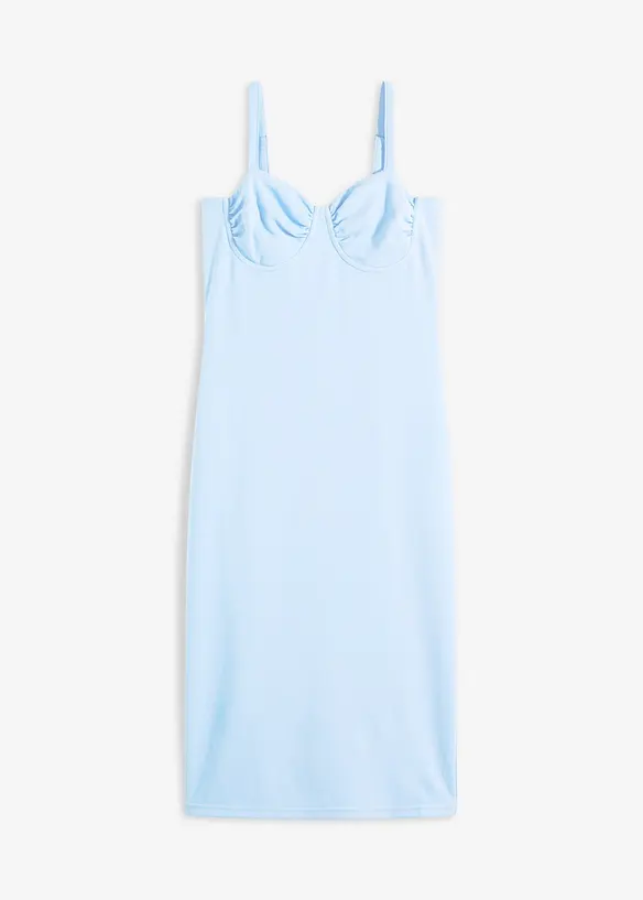 Midi jurk in een aansluitend model, bonprix