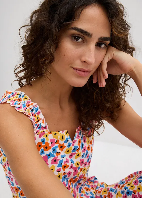 Shirtjurk in een katoen-viscosemix, bonprix