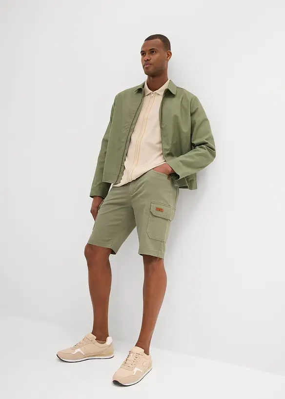Stretch bermuda, slim fit, bonprix