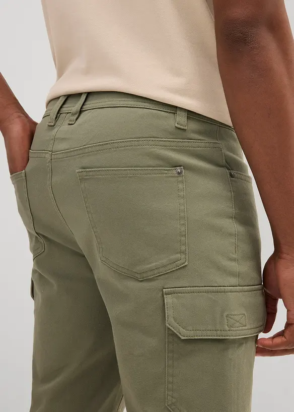 Stretch bermuda, slim fit, bonprix
