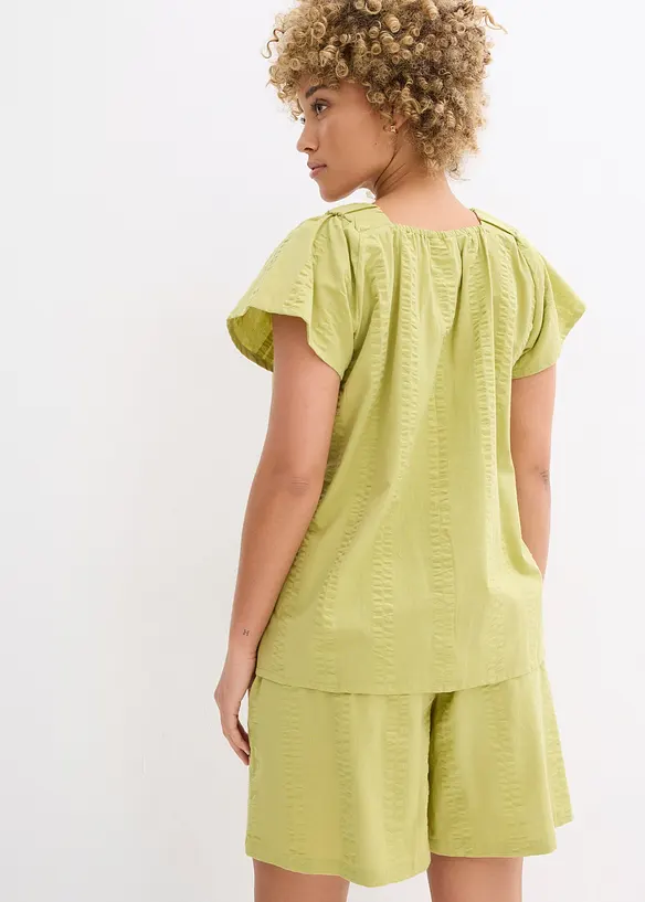 Tuniek van seersucker katoen, bonprix