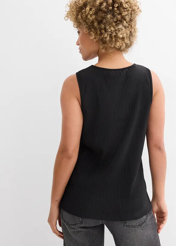 Blousetop met gerecycled polyester, bonprix