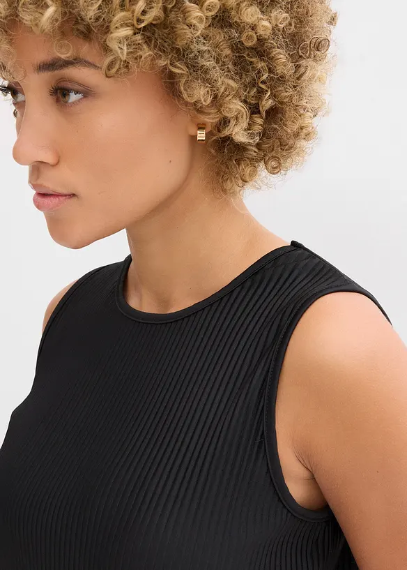 Blousetop met gerecycled polyester, bonprix