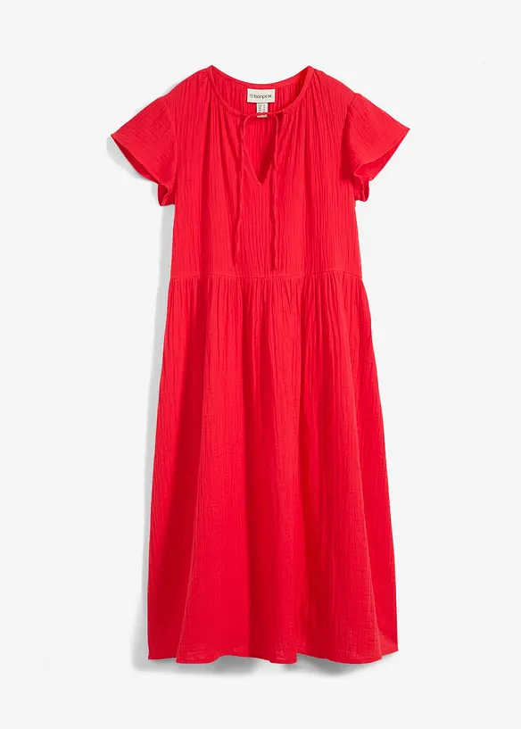 Jurk van zachte mousseline, bonprix