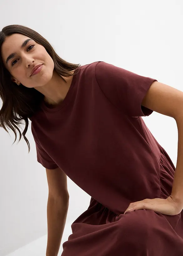 Jersey jurk van biologisch katoen, bonprix