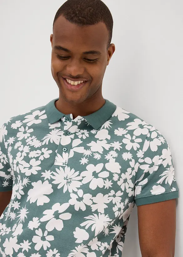 Piqué poloshirt van biologisch katoen, bonprix