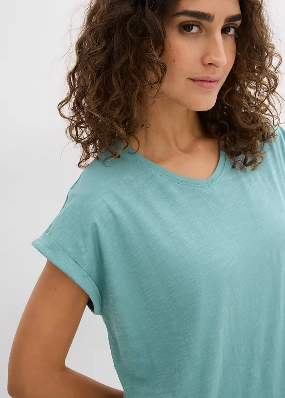 Boxy shirt van puur biologisch katoen, bonprix