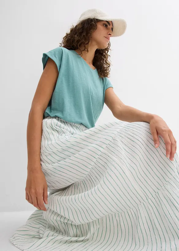 Boxy shirt van puur biologisch katoen, bonprix