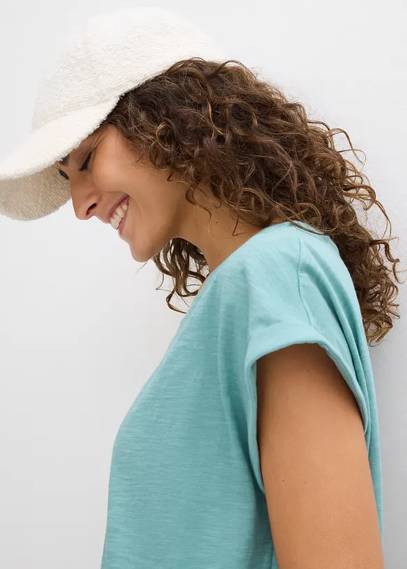Boxy shirt van puur biologisch katoen, bonprix