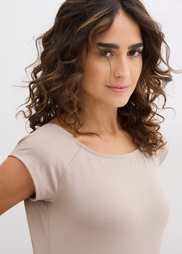 Shirtjurk met riemdetail, bonprix