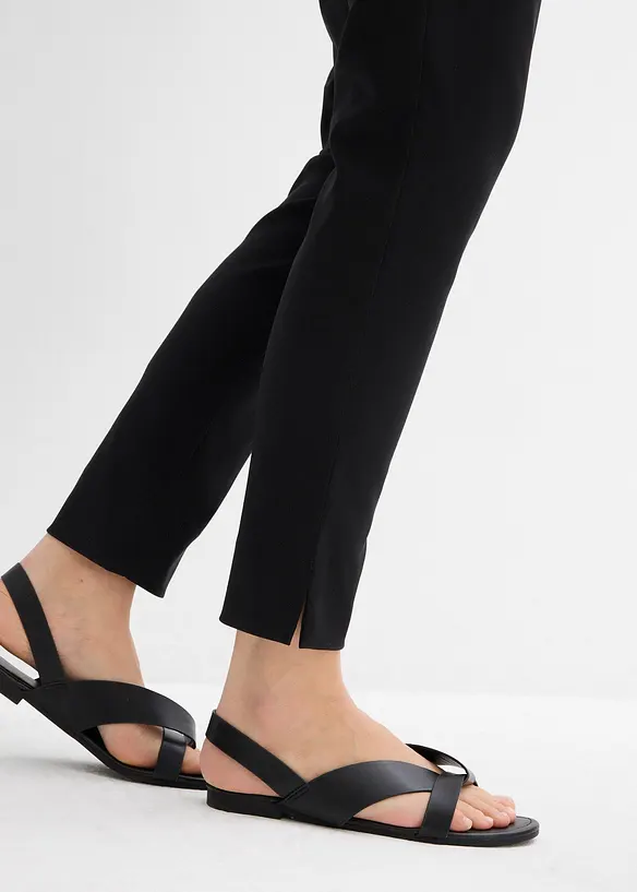 Zwangerschapsbroek van stretch met smal toelopende pijpen, bonprix