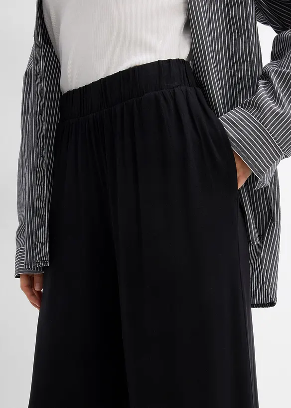 Culotte van soepele viscose, bonprix