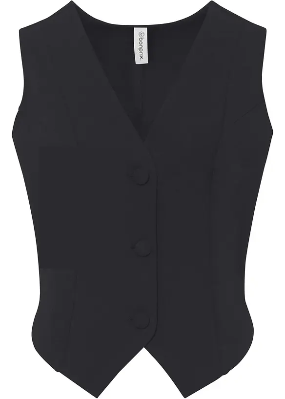 Gilet van stevige interlock, bonprix