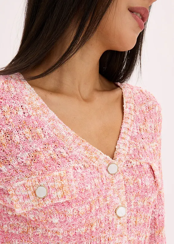 Bouclé vest, bonprix