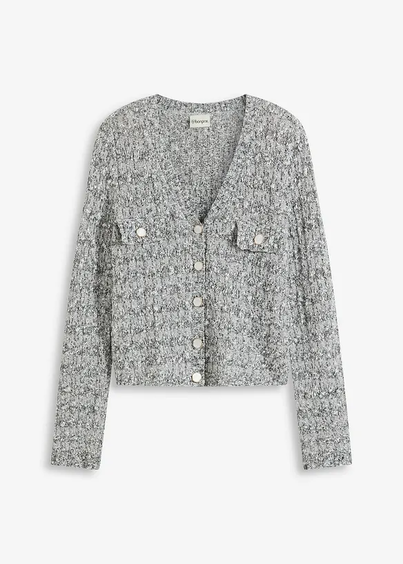 Bouclé vest, bonprix