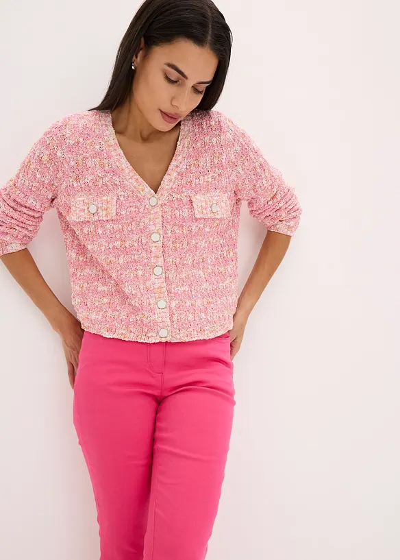 Bouclé vest, bonprix