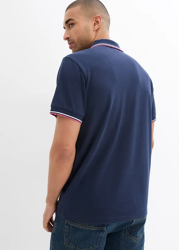 Piqué poloshirt van biologisch katoen, bonprix