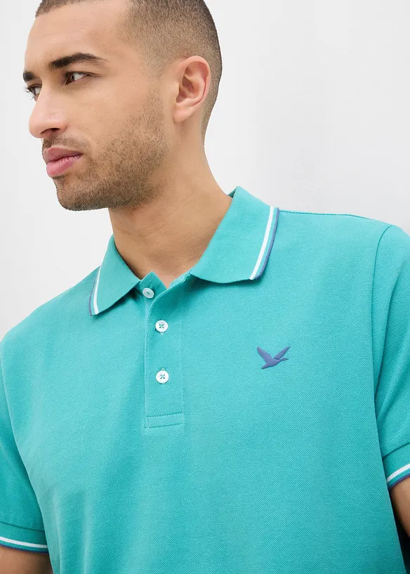 Piqué poloshirt van biologisch katoen, bonprix