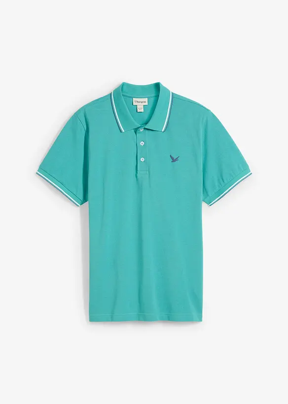 Piqué poloshirt van biologisch katoen, bonprix