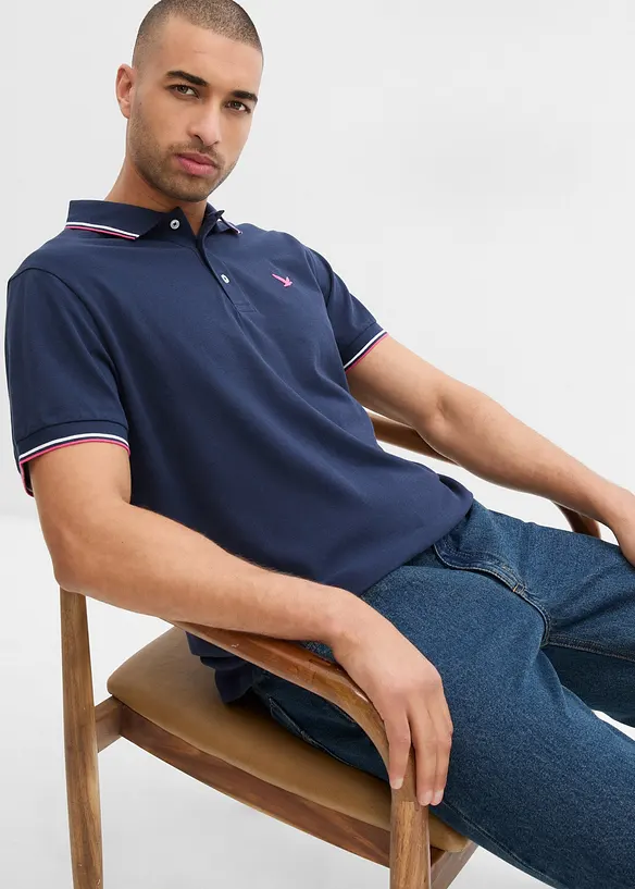 Piqué poloshirt van biologisch katoen, bonprix