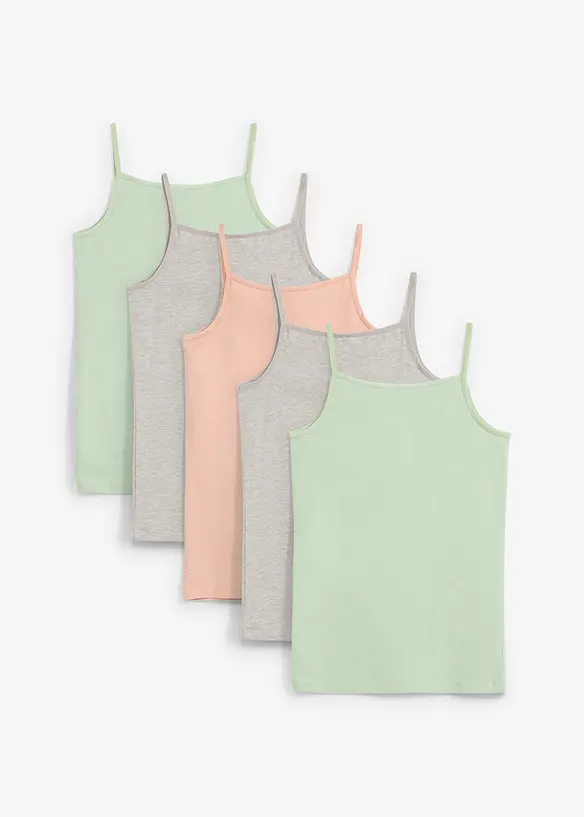 Hemd met biologisch katoen ( set van 5), bonprix