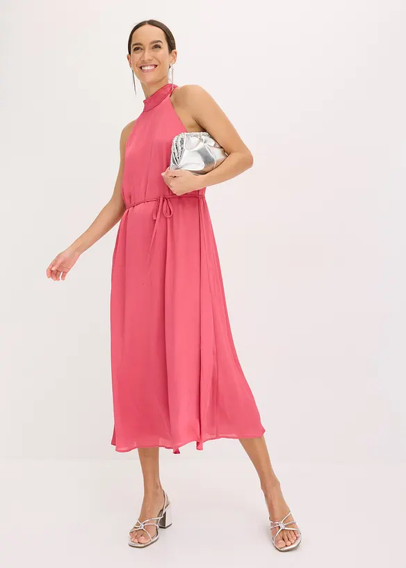 Halter midi jurk, bonprix
