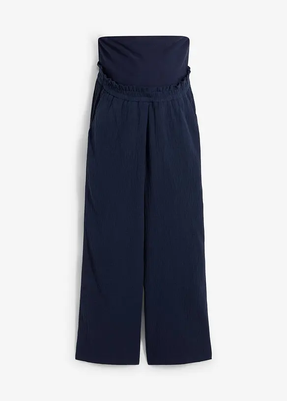 Mousseline zwangerschapsbroek, loose fit, bonprix