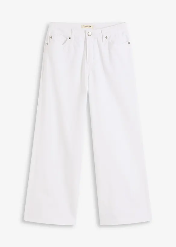Culotte van een elastische katoenmix, bonprix