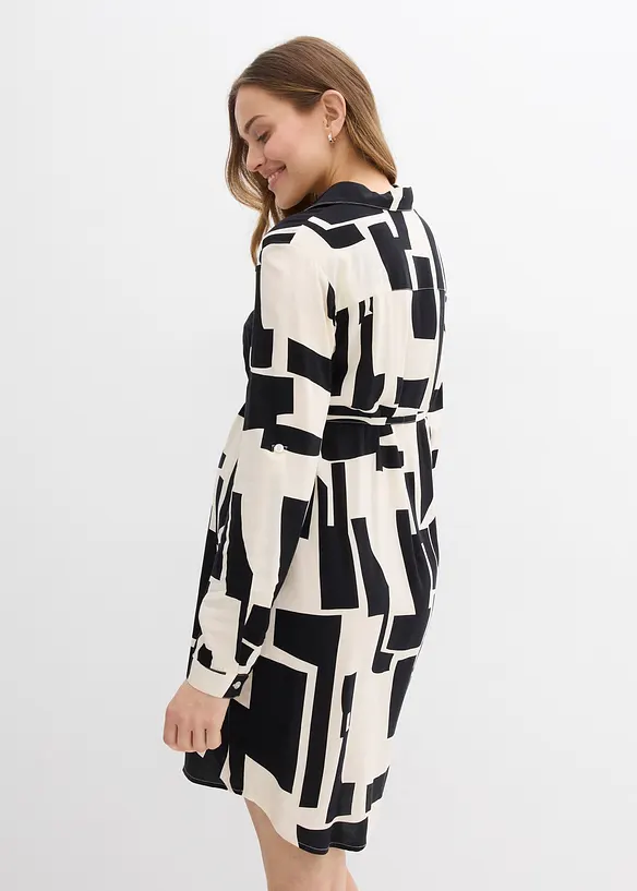 Zwangerschaps- en voedingsblouse van viscose, bonprix