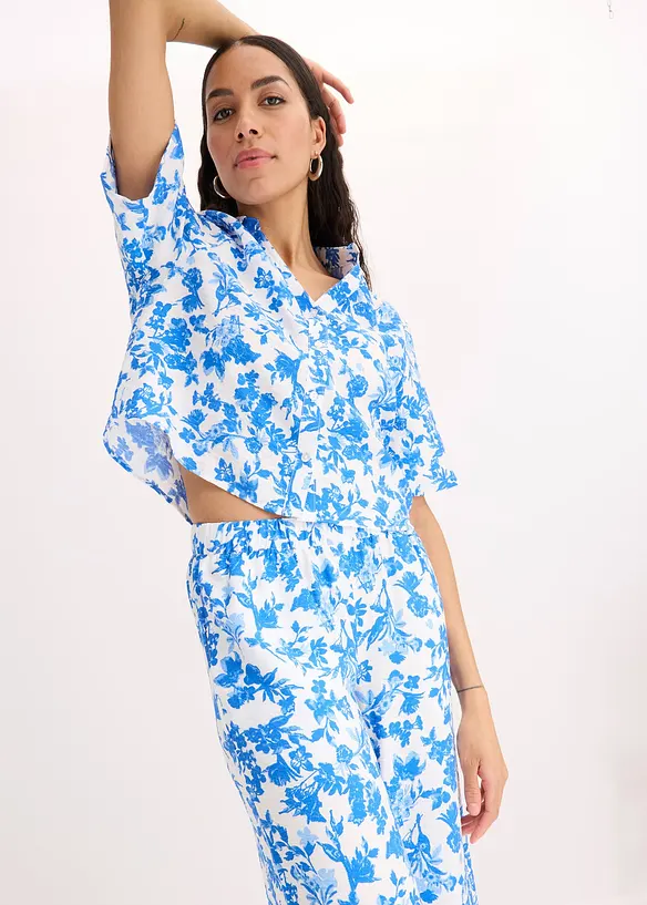 Culotte van soepele viscosemix, bonprix