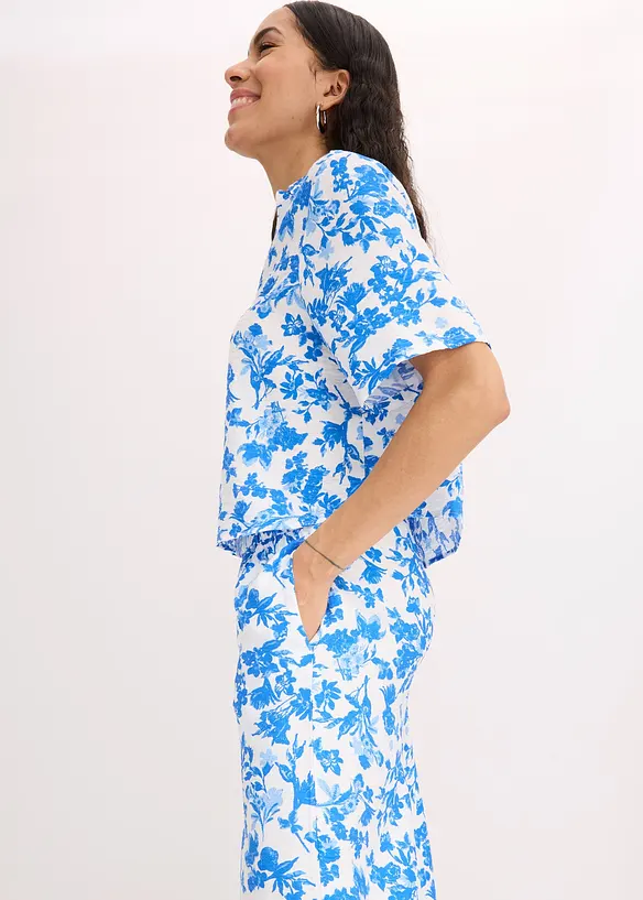 Culotte van soepele viscosemix, bonprix