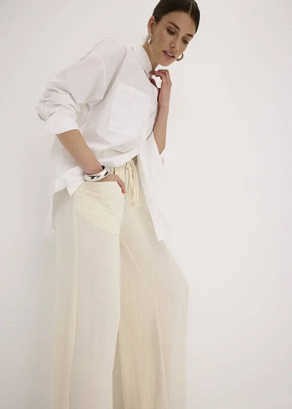 Marlene Dietrich broek van lichte crêpe, bonprix