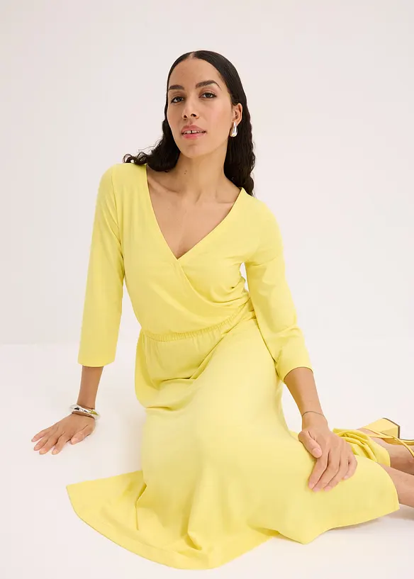 Jersey jurk van een viscosemix, bonprix