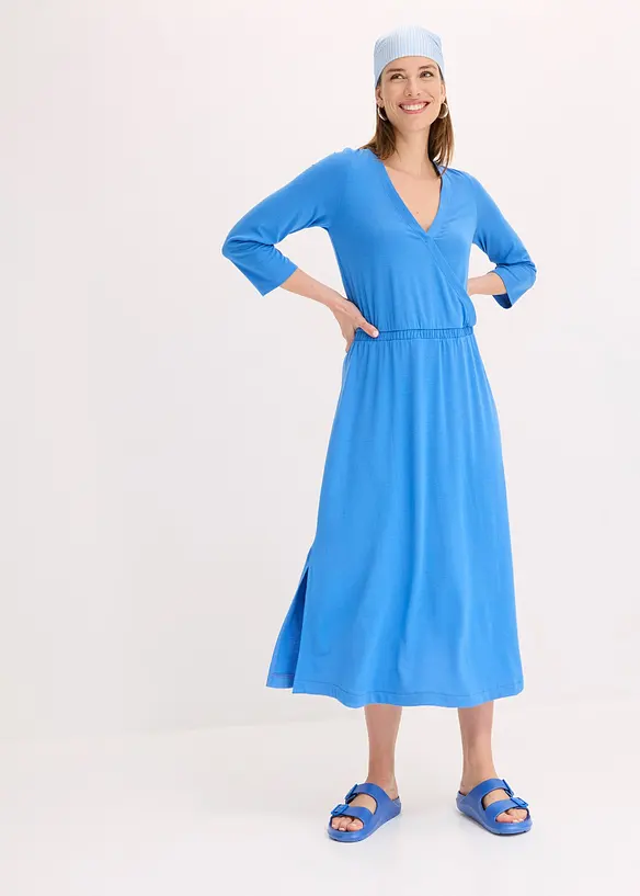 Jersey jurk van een viscosemix, bonprix