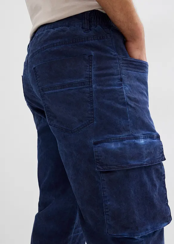 Lange cargo bermuda met comfort fit, regular fit, bonprix