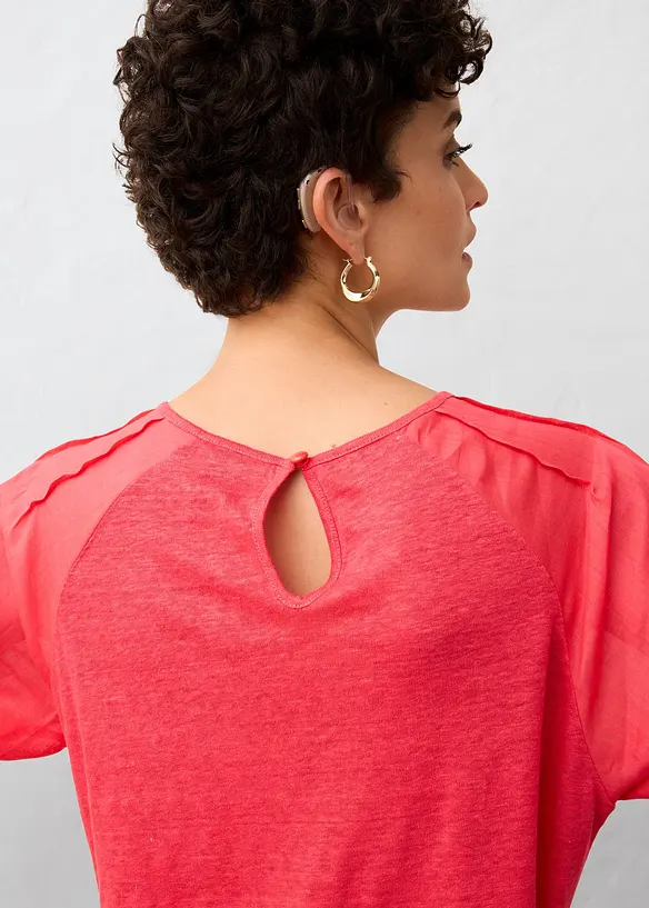 T-shirt met ballonmouwen, bonprix