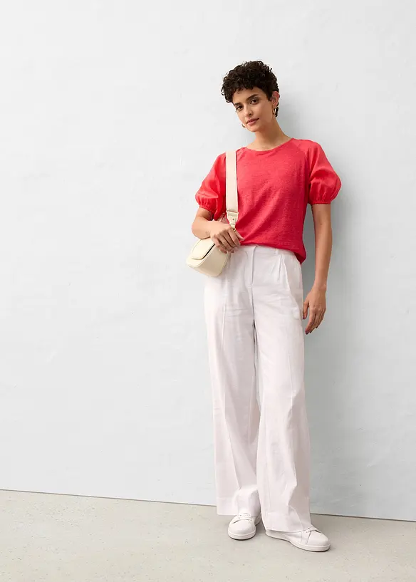 T-shirt met ballonmouwen, bonprix