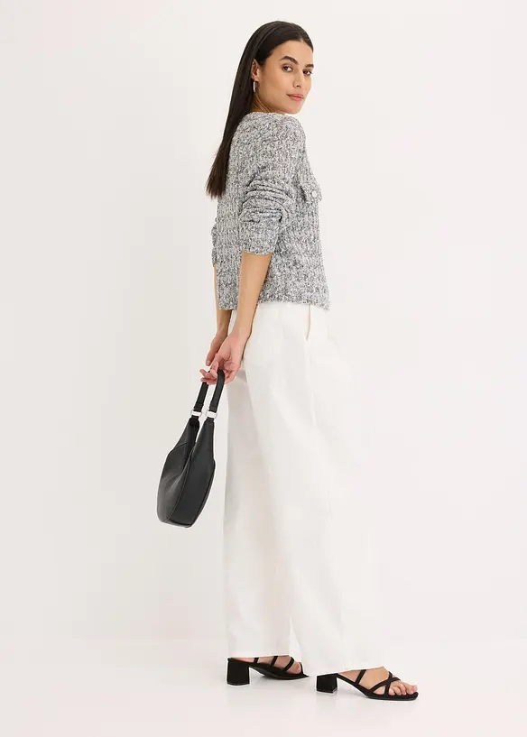 Bouclé vest, bonprix