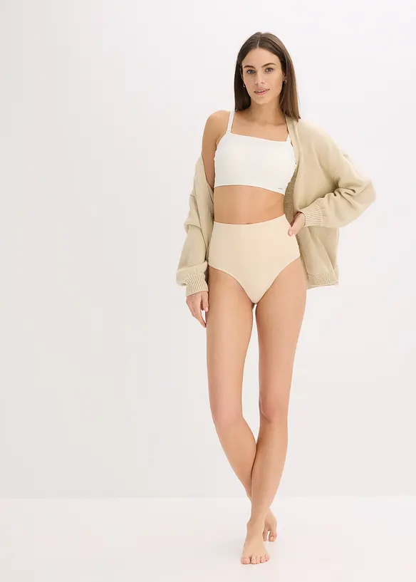 Naadloze Feel Comfort bandeau bh met gevulde cups en afneembare shouderbandjes, bonprix