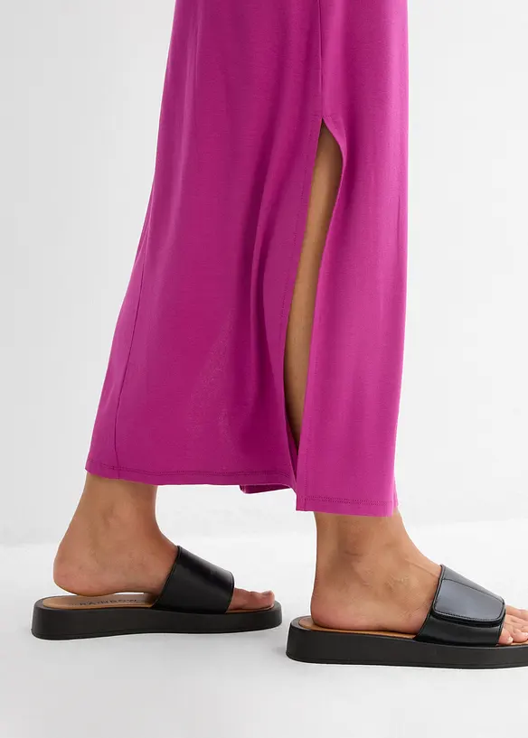 Jersey jurk van een soepele viscose-elastanmix, bonprix