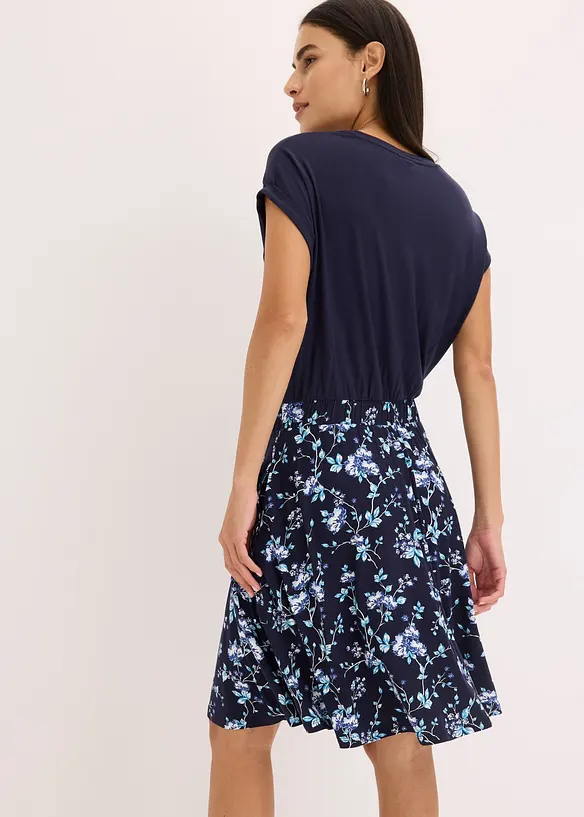 Jersey jurk van een viscosemix, bonprix
