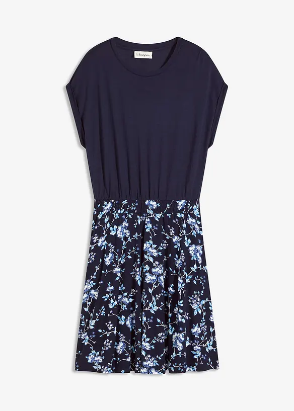 Jersey jurk van een viscosemix, bonprix