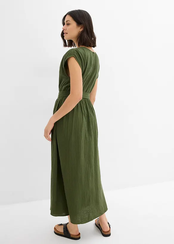Midi jurk van katoen, bonprix