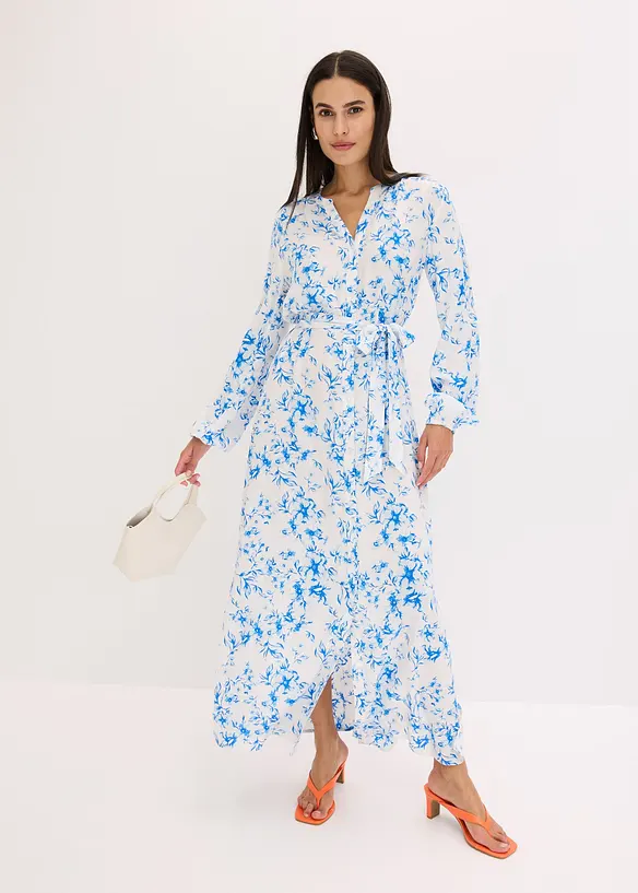 Gebloemde jurk, bonprix