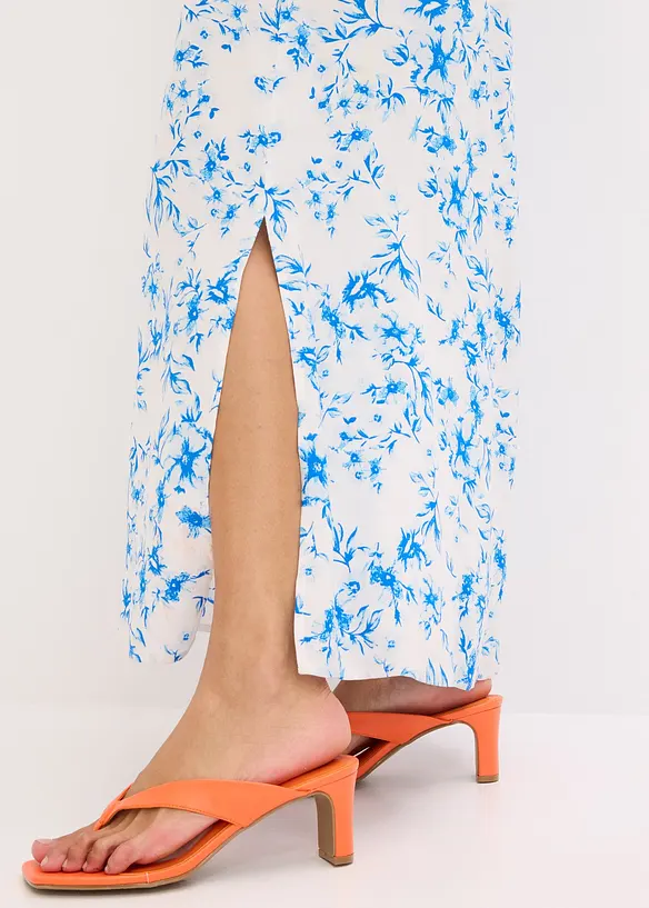 Gebloemde jurk, bonprix