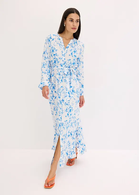 Gebloemde jurk, bonprix