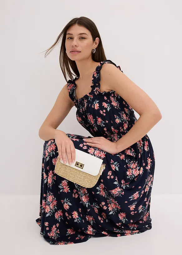 Gedessineerde maxi jurk, bonprix